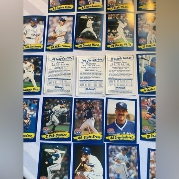 TORONTO BLUE JAYS 1992/1993 WORLD SERIES CHAMPIONSHIP COLLECTORS TRADING CARDS - Picture 5 of 7